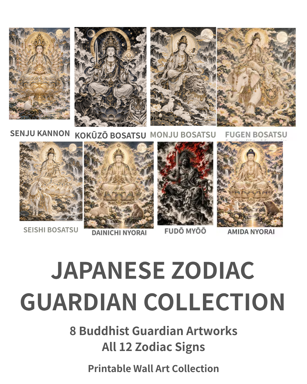 Digital Art Etsy Japanese Art